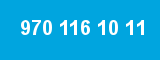 970 116 10 11 970 116 10 11